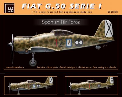 Fiat G.50 Serie I 'Spanish Air Force' LIMITED EDITION!!!