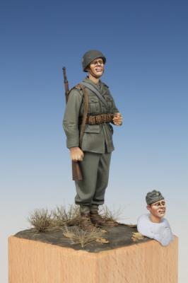 Swedish Infantry Soldier WW II era