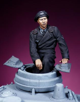 German Waffen SS/Heer Tank/SPG crewman #1 WW II