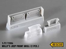 Willy's Jeep front grill (2 pcs.) for S-Model kit