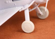 Gloster Gladiator wheels (covered) for Airfix kit
