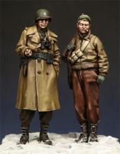 U.S. Infantry Officer and NCO