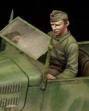 Hungarian driver for 508 CM Coloniale WW II