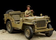 British Driver Western Desert WW II (for Tamiya Jeep)