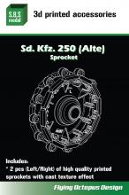 Sd.Kfz.250 (Alte) Sprocket for Takom/Dragon kit - 2.