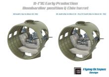 B-17G Bombardier position & Chin turret upgrade for HK Model - 8.