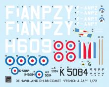 De Havilland DH-88 Comet 'French & RAF' full kit LIMITED!!! - 2.