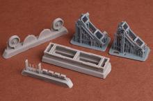 Supermarine S.4 beaching gear for SBS Model kit - 3.