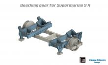 Supermarine S.4 beaching gear for SBS Model kit - 4.