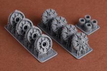 B-17G/Mk.III engine set for Airfix kit - 3.