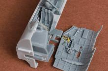 Brewster F2A-1 Buffalo cockpit interior set  - 2.