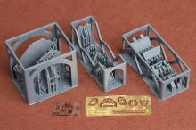 Brewster F2A-1 Buffalo cockpit interior set  - 6.