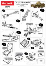 CV3/35 Ansaldo Conversion Set for Bronco Kit #1 - 1.