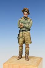 British Tank Crewman WW II Western Desert 1940 - 1.