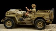 British Driver Western Desert WW II (for Tamiya Jeep) - 3.